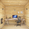 SummerHouse Model: Magnoliaa-size: 9 Square Meters(3×3)